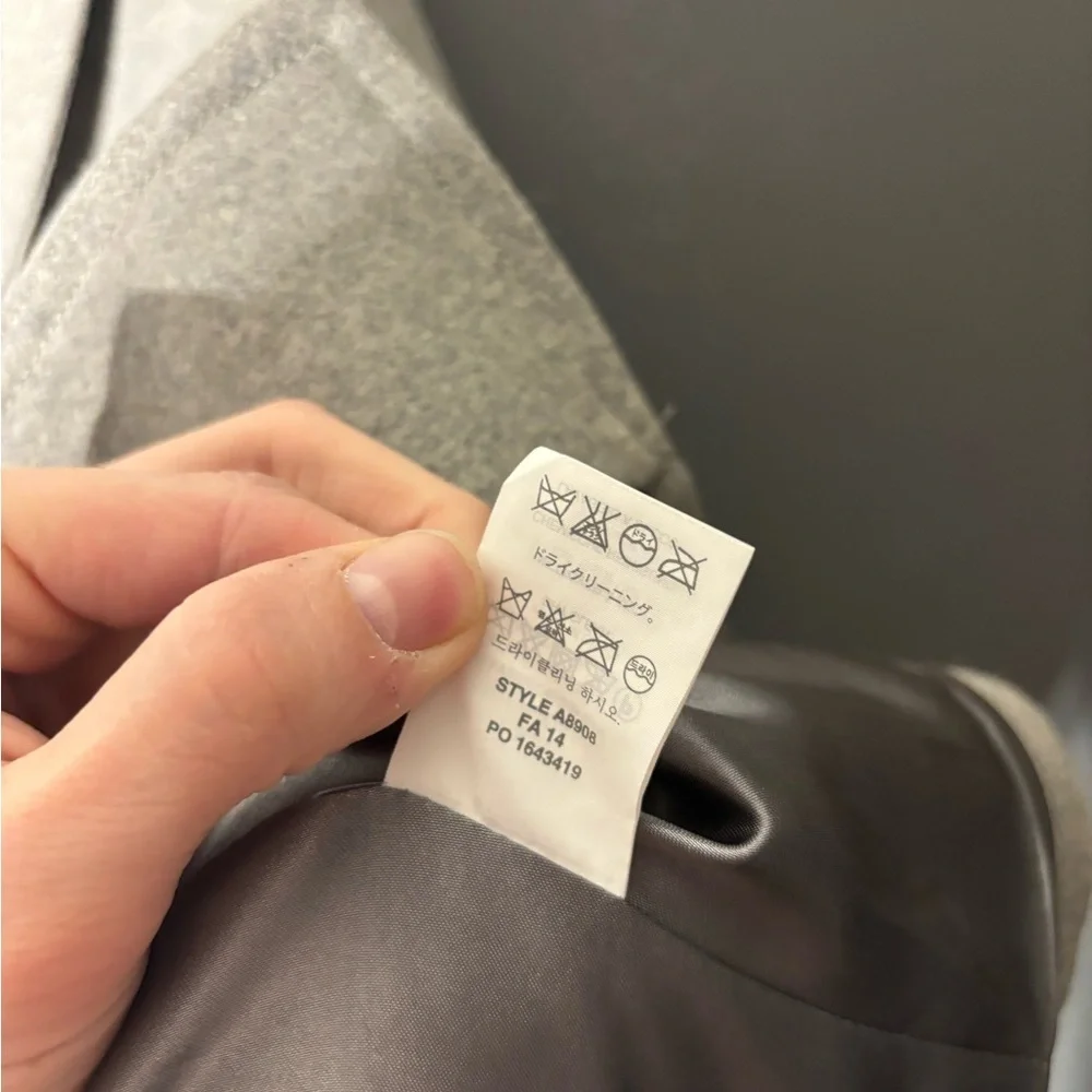 J.Crew Melton Wool Boyfriend Overcoat Women’s Size 10P